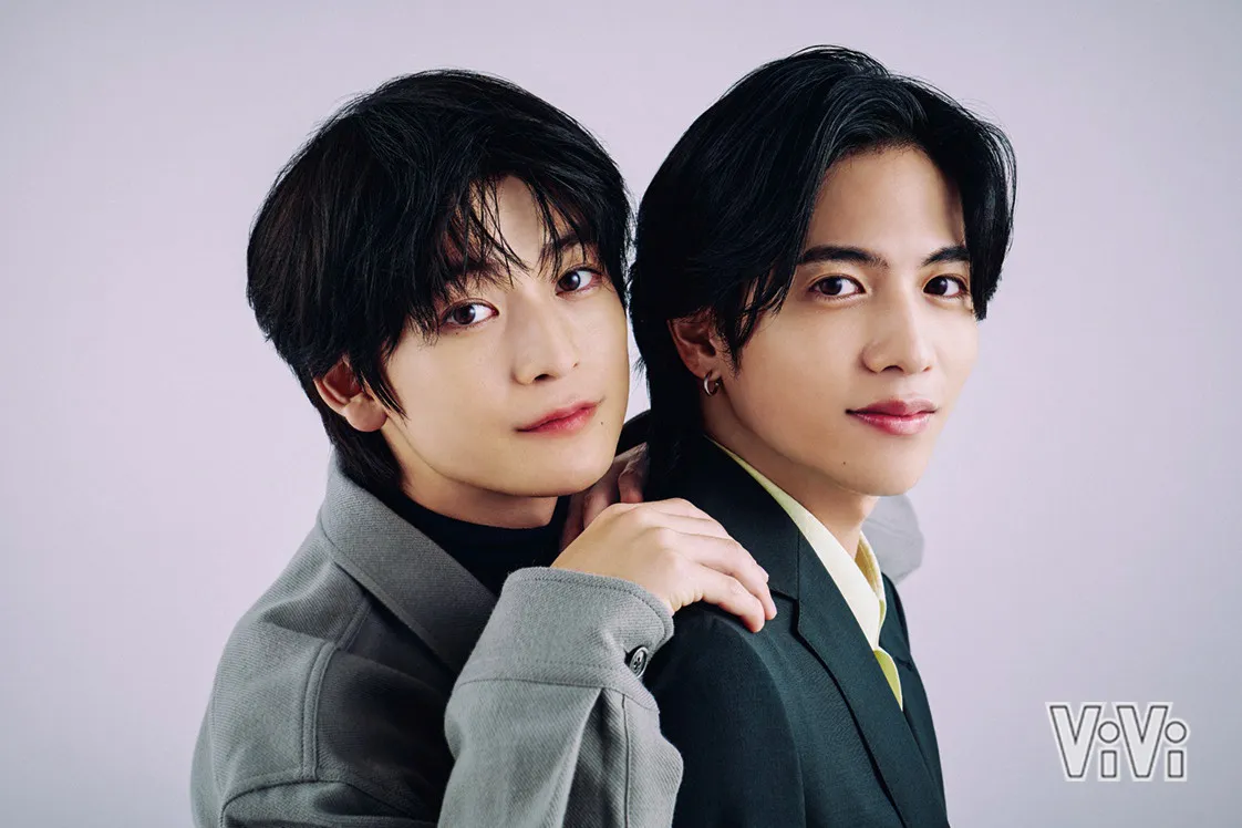 高橋文哉＆志尊淳が「ViVi」12月号に登場　兄弟のような関係性の2人に迫る「文哉君は“後輩力”がすごくある」 | WEBザテレビジョン