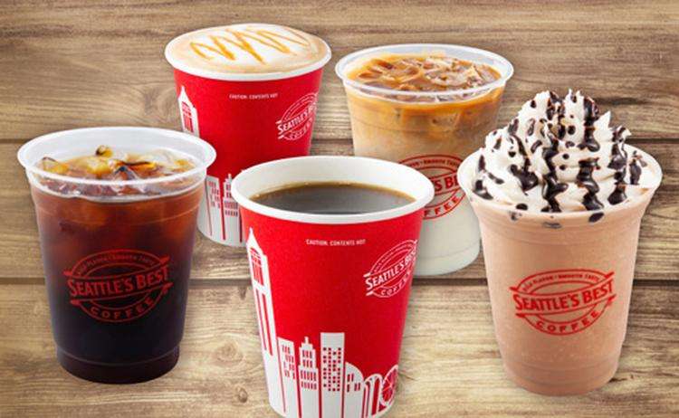 「Seattle's Best Coffee」利用されている方～。