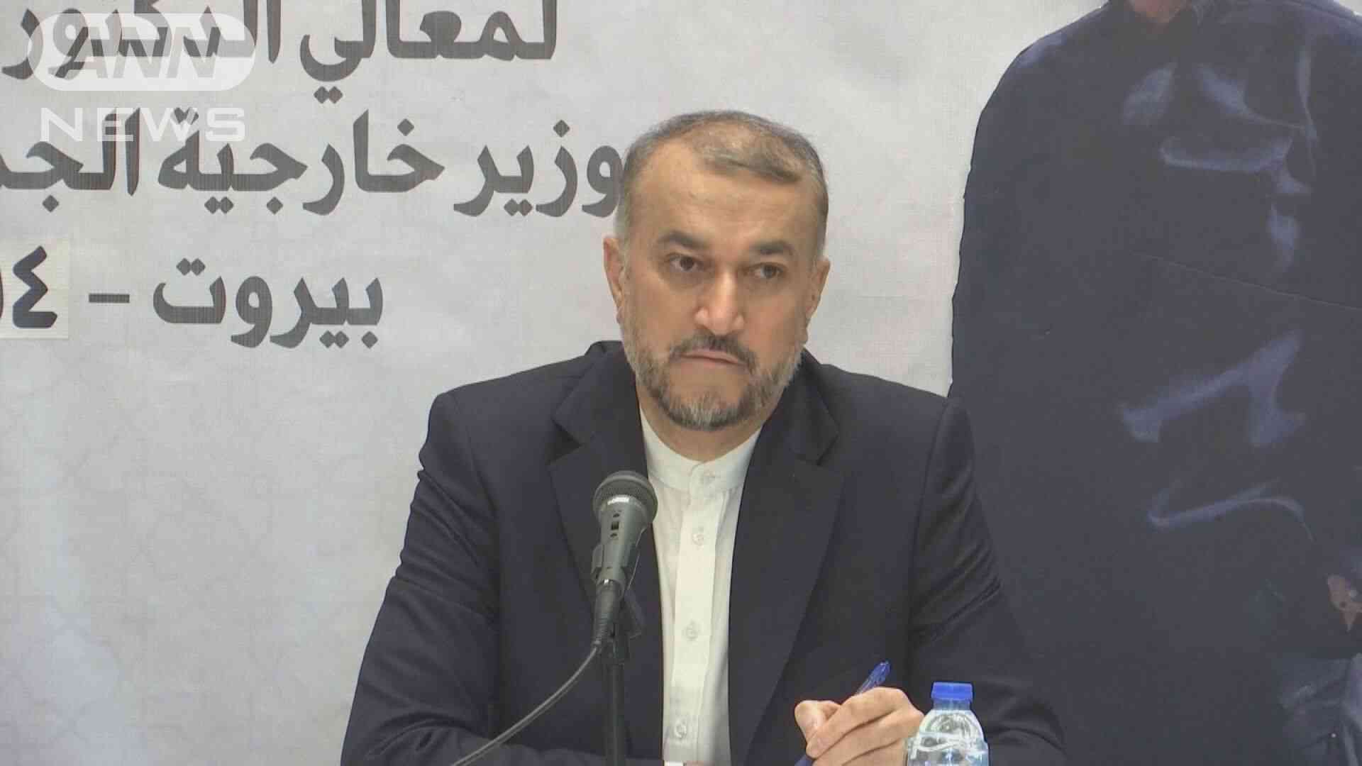 イラン外相　直接関与の可能性示す　地上侵攻準備のイスラエルに警告