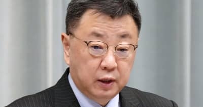 チャーター機3万円請求「適切」　官房長官、邦人退避巡り ｜ 共同通信