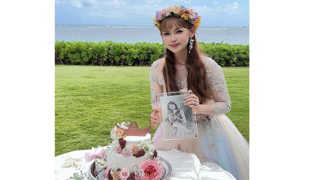 中川翔子、ハワイで「結婚式」報告　ウェディング姿披露に「美しい」「リアルラプンツェル」の声
