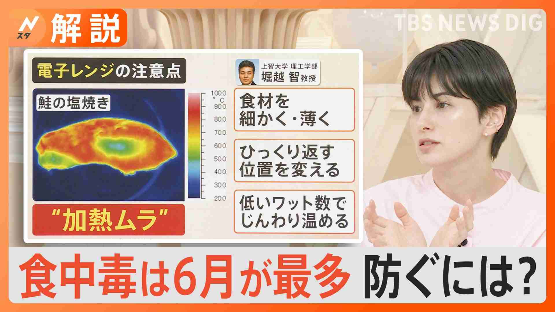 細菌性食中毒防ぐには？ 電子レンジでの加熱が“要注意”な理由【Nスタ解説】 | TBS NEWS DIG
