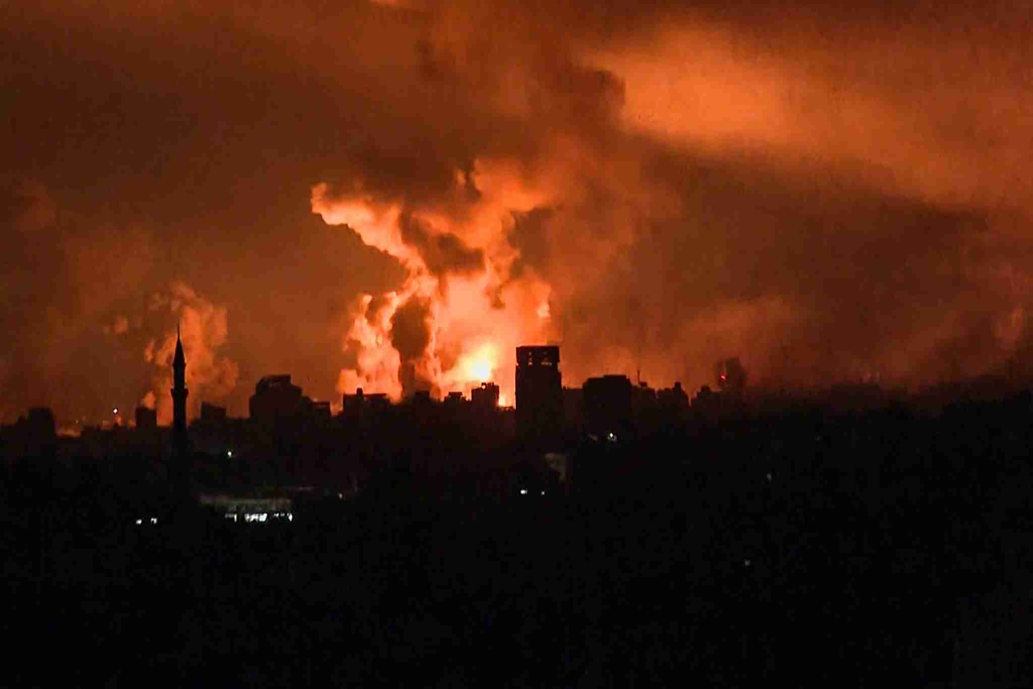 イスラエル軍 過去最大の空爆 地上作戦も拡大