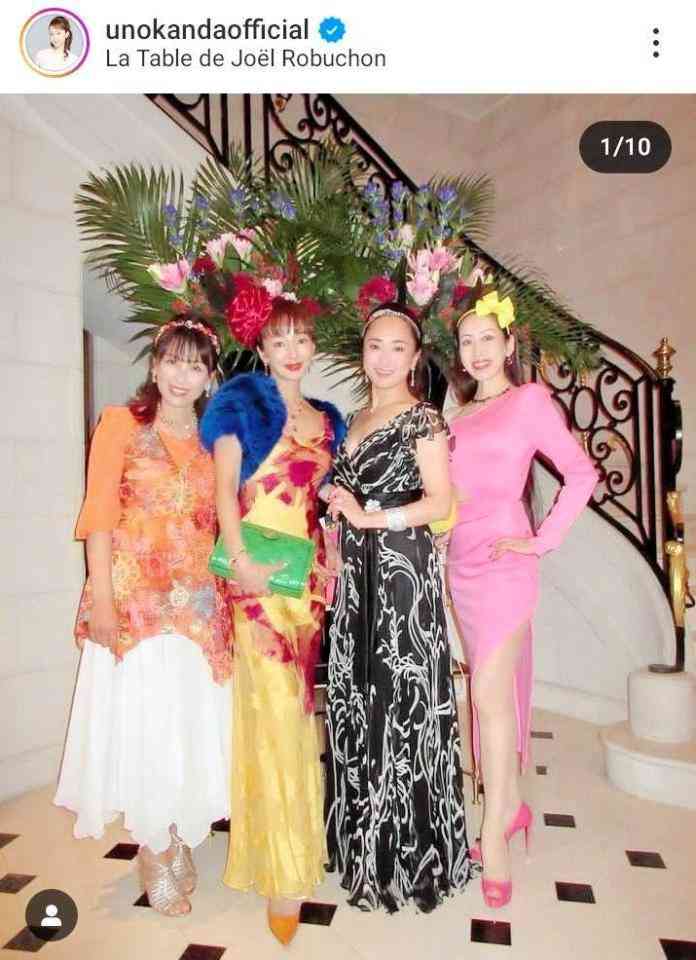 神田うの 11歳娘から「ママダサい」 DIOR&グッチ&ドルガバのパーティコーデに