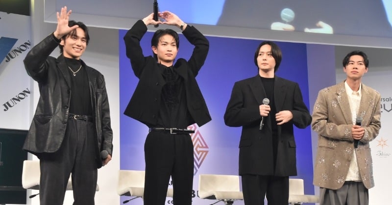 戸塚純貴＆犬飼貴丈＆綱啓永＆山下幸輝、ジュノンボーイに凱旋も　ファイナリストの緊張感が移り「ガチガチです」  | ORICON NEWS