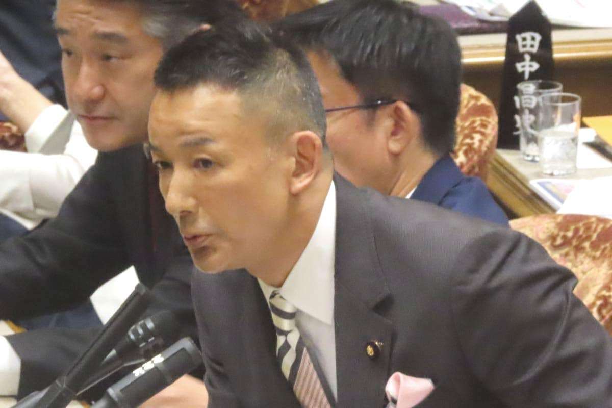 れいわ・山本太郎代表が痛烈質問「『増税クソメガネ』に進化したことをご存じですか」 | 東スポWEB