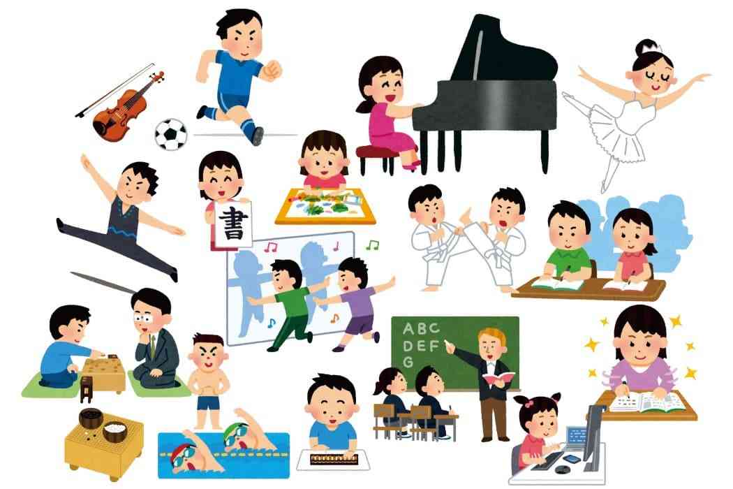 １週間、習い事が何日間あると可哀想だと思いますか？