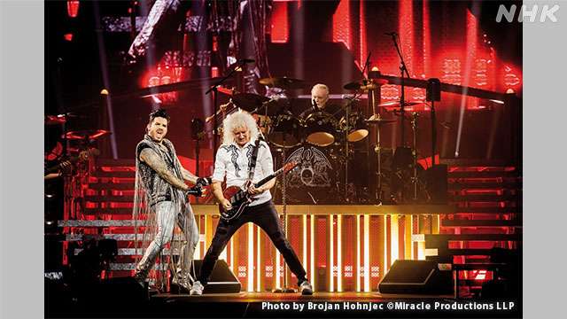 QUEEN 紅白歌合戦  特別企画で出場 クイーン50周年 アダムランバート | NHK