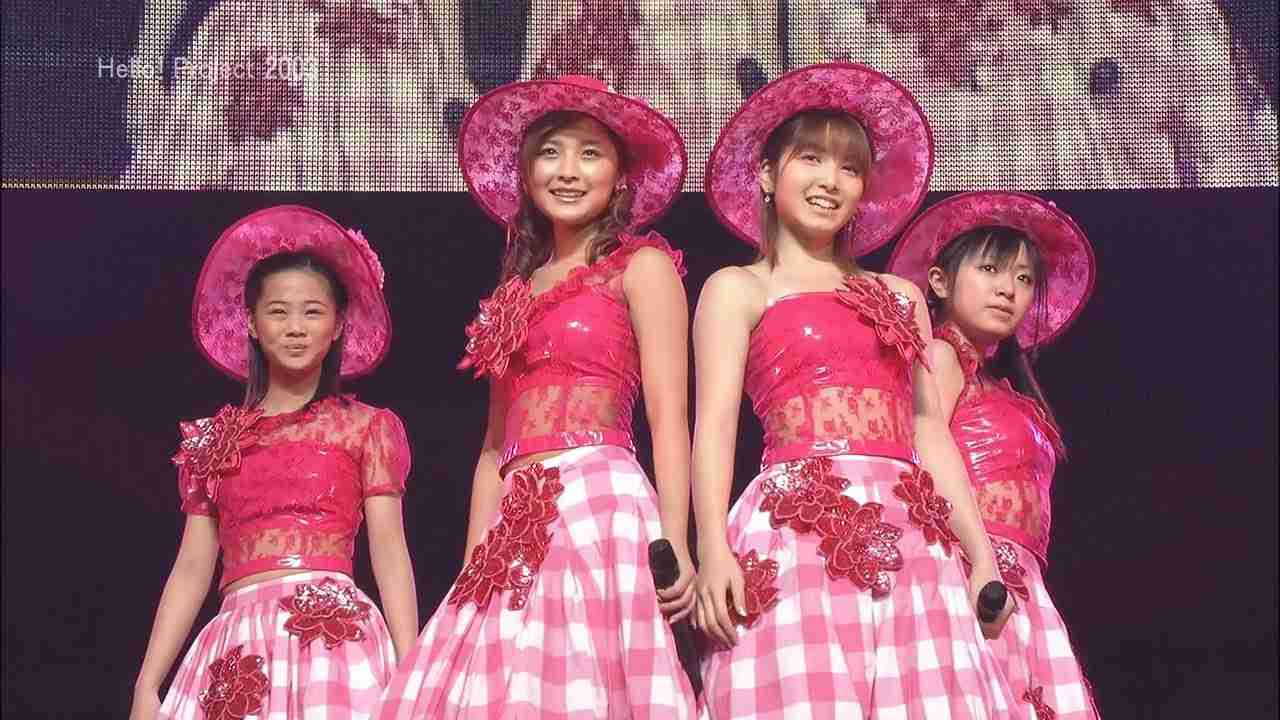 BE HAPPY 恋のやじろべえ／タンポポ (石川梨華・紺野あさ美・新垣里沙・柴田あゆみ) (2003) - YouTube