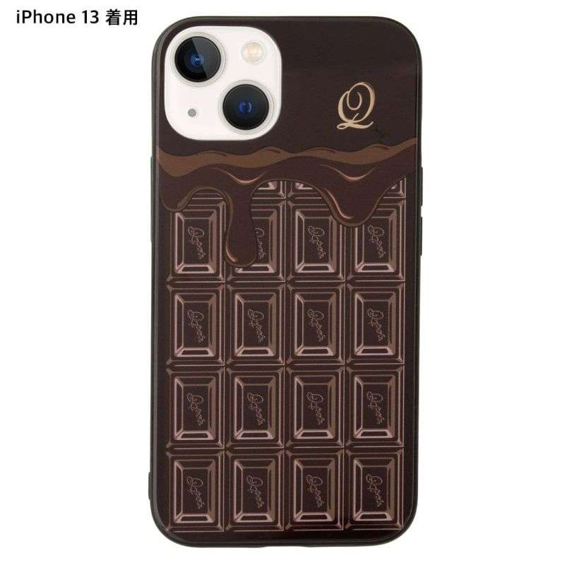 メルティーチョコレート ハードガラススマホケース - iPhone13/14兼用 | Q-pot. ONLINE SHOP