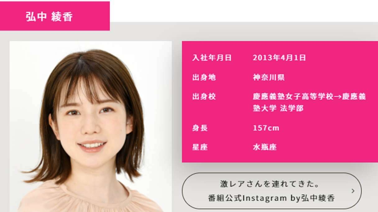弘中綾香アナ、「超高級ラウンジ」でのバイト疑惑浮上！一部メディアに「写真の持ち込みアリ」で流出の危機か