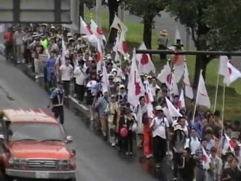 平成23年（2011年）8月21日 フジテレビ抗議デモ - YouTube