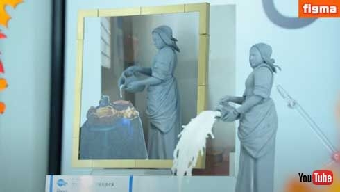 滝じゃねーか！　フェルメールの「牛乳を注ぐ女」がフィギュア化　ドバッとミルクが出るパーツに「欲しい」「買うしかない」の声