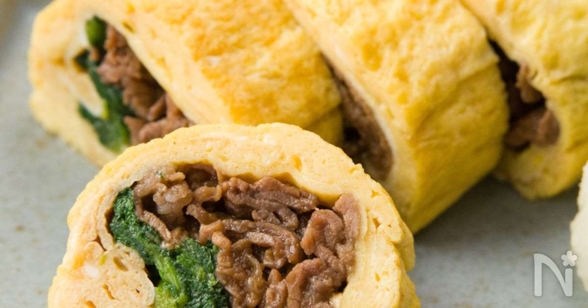 【料亭の味】すき焼き風だし巻き卵 | レシピサイトNadia