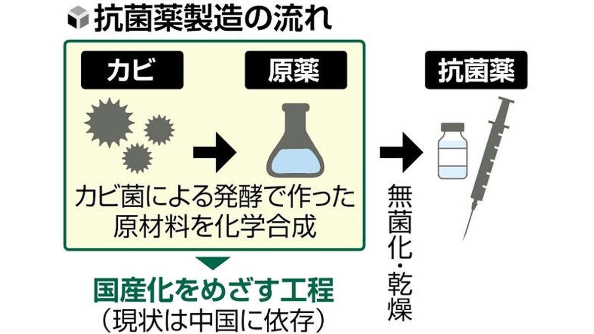 手術に欠かせない抗菌薬、30年ぶりに国産化…政府の製造設備への助成で中国依存の脱却図る ガールズちゃんねる Girls Channel