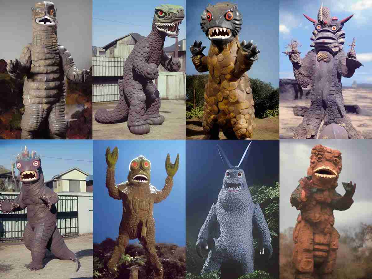 「AIが描いたチープな怪獣」に注目　心のないAIならではの“やっつけ感”が味わい深い