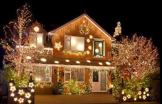 クリスマスのイルミネーションしてますか？【自宅】
