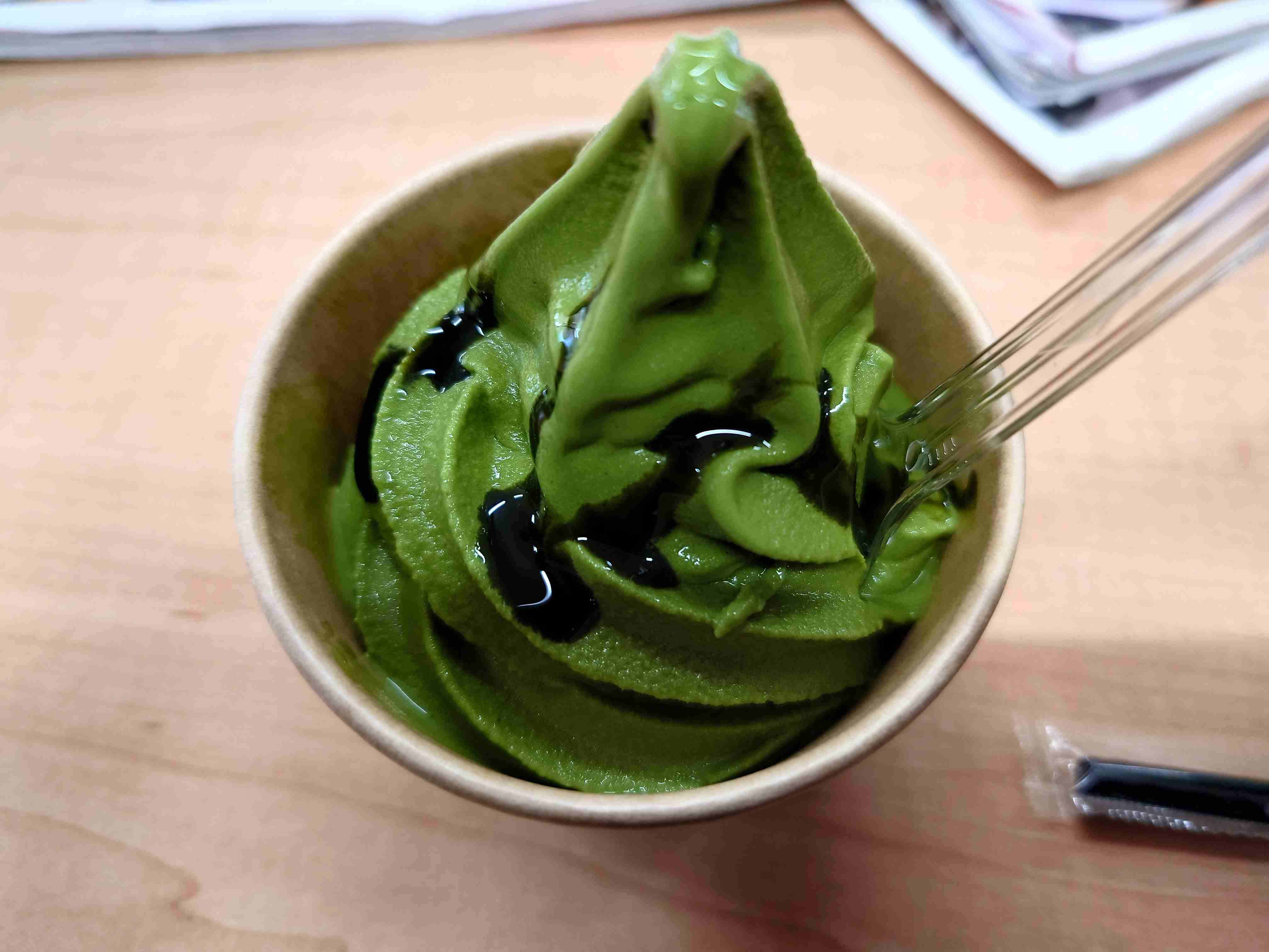 スマホで撮ったソフトクリーム・アイスクリームの画像が見たい