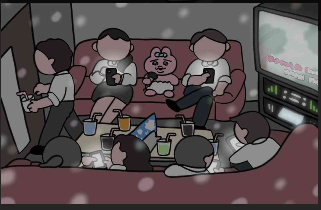 カラオケ、自分の番になると周りの人が他のことをやり出す