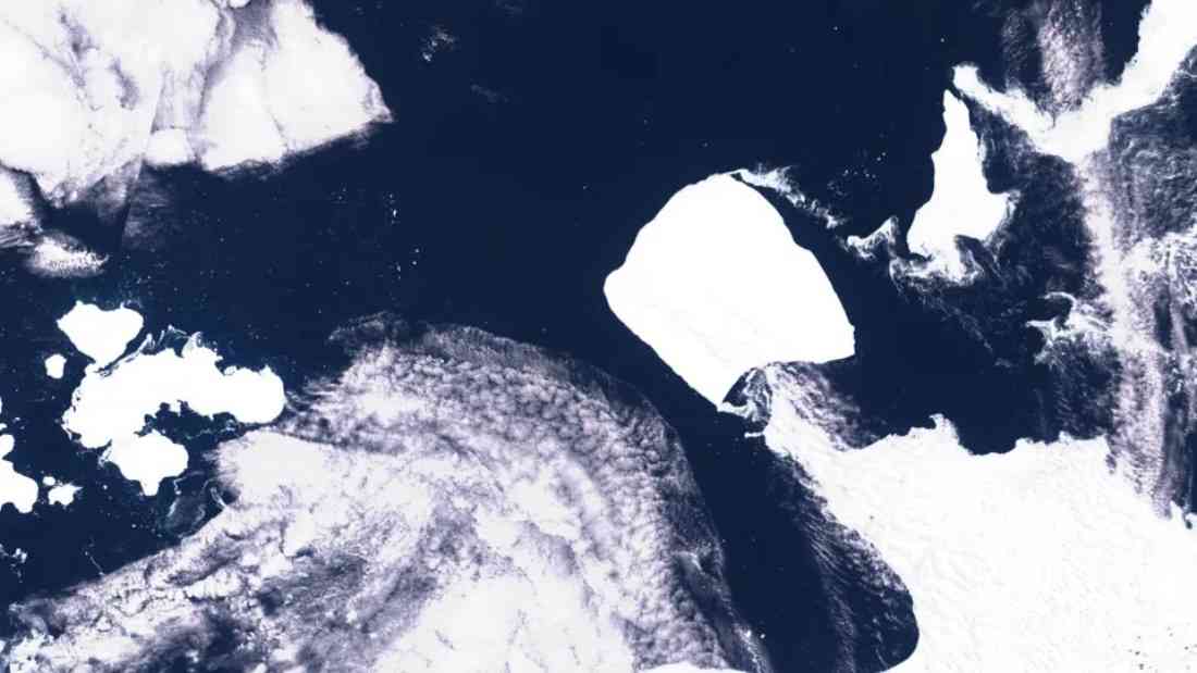 世界最大の氷山「Ａ２３ａ」が移動　縮小して海底から外れる - CNN.co.jp