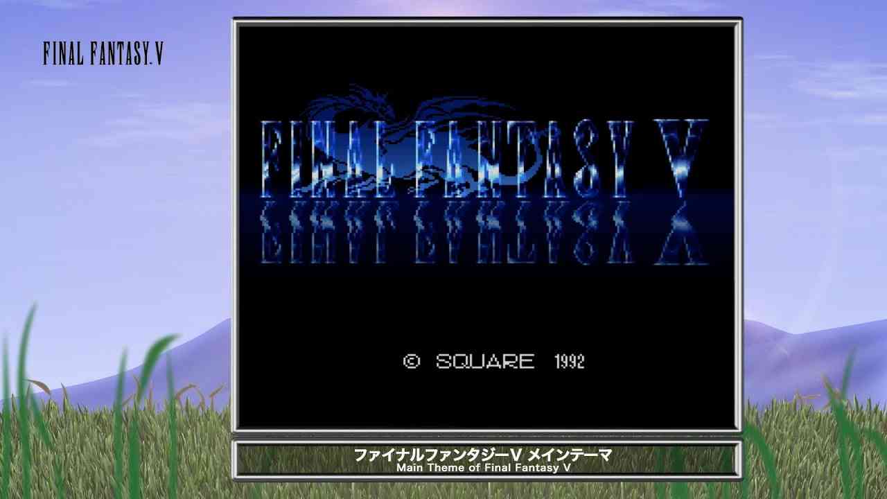[Video Soundtrack] Main Theme of Final Fantasy V [FINAL FANTASY V] - YouTube