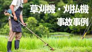 刈払機・草刈機 事故事例と事故防止  |  工具買取店 リライズ