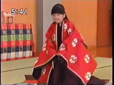 神社で神前式された人
