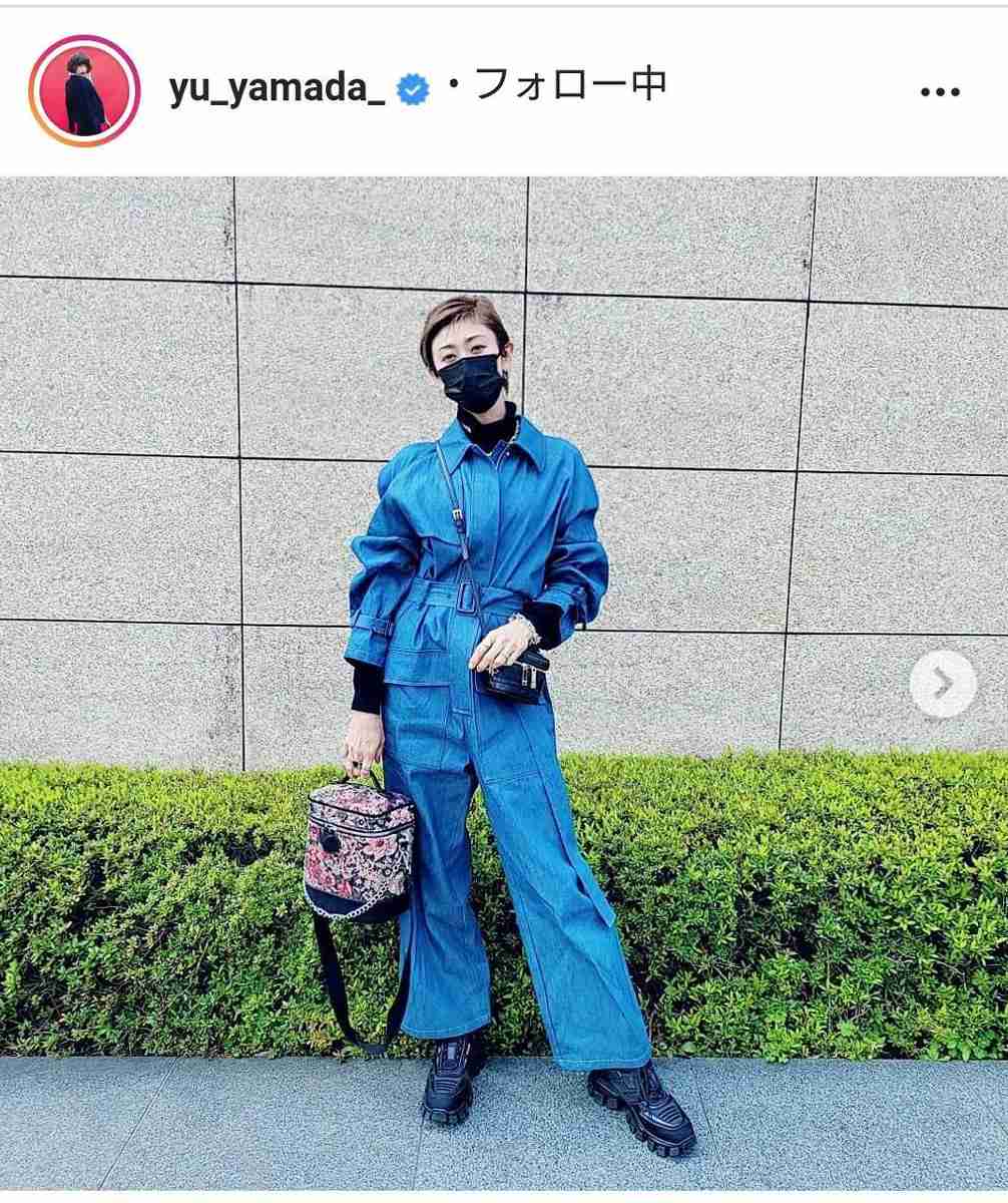 山田優 セクシーすぎるバックショット披露「背中にドキッとしました」「かっこいい」の声