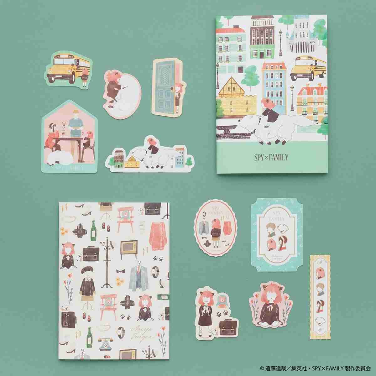 「SPY×FAMILY」Afternoon Tea LIVINGとコラボ、大人も使いやすい文具やティーセット