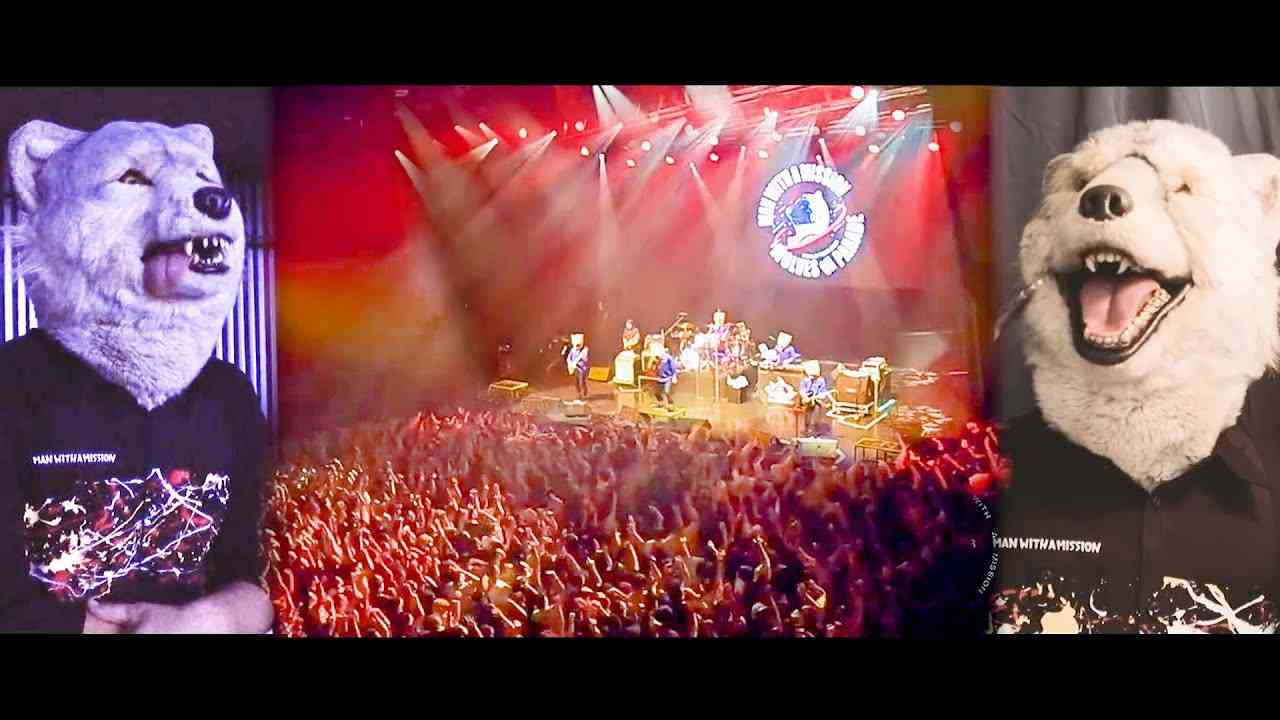 [Live體驗版] Man with a mission - Taipei 2023 (中翻歌詞) - YouTube