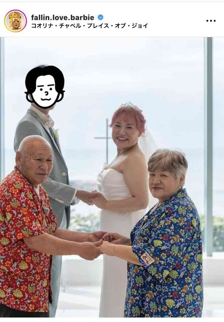 バービー 結婚3年目でハワイ挙式 2カ月ボディメークで変身「スタイルいい」「シルエット綺麗すぎ」の声