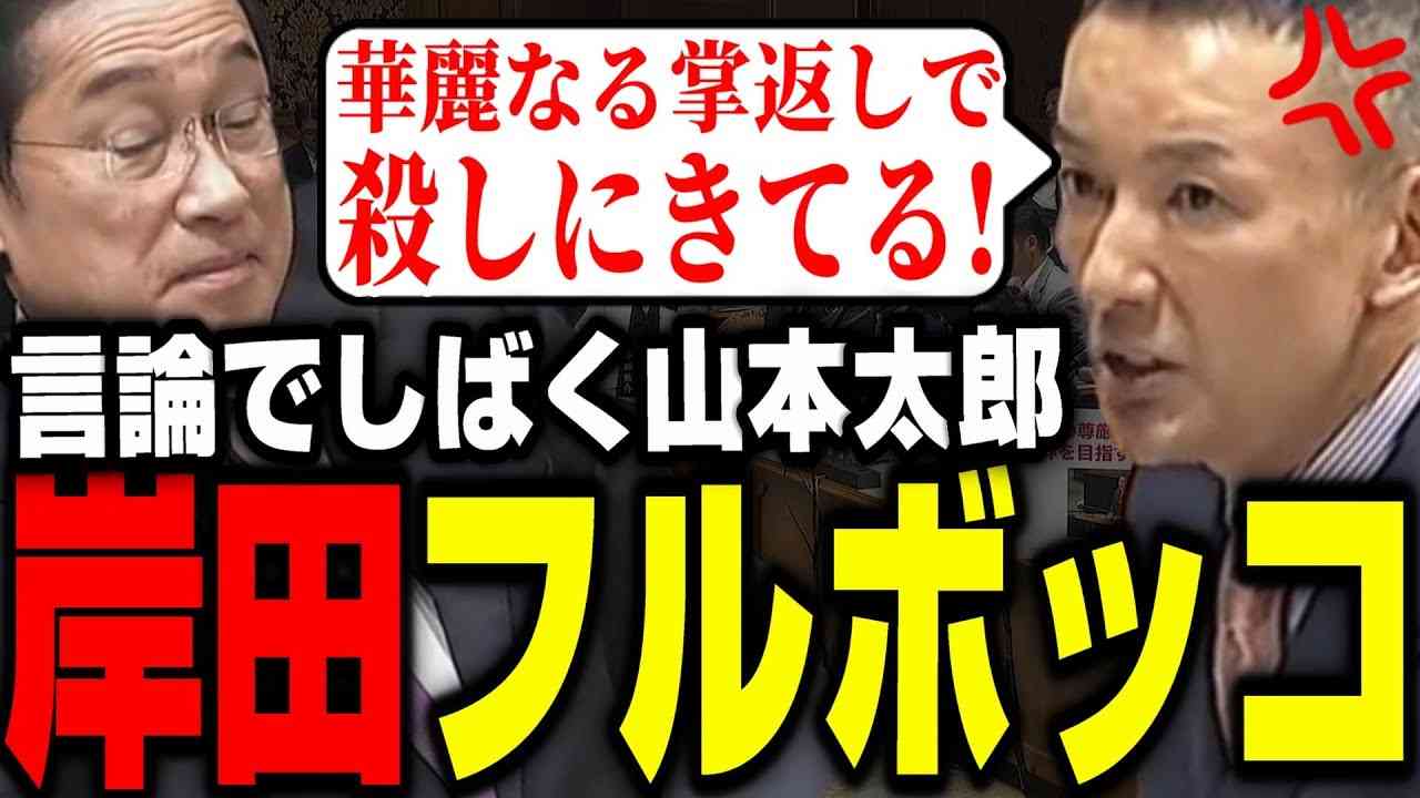【神回！】国民を殺しにかかる岸田総理を徹底的にフルボッコにする山本太郎【れいわ新選組/切り抜き】 - YouTube