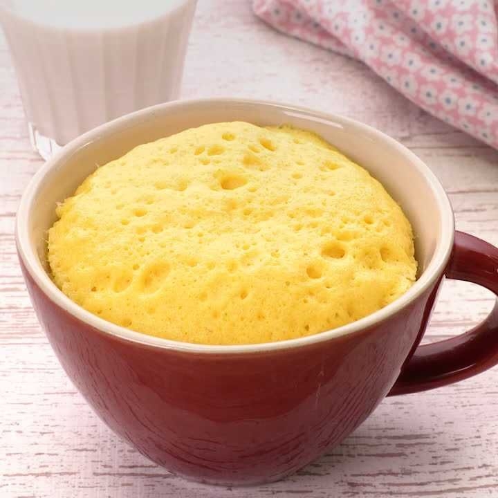 レンジで作る！ マグカップホットケーキのレシピ動画・作り方 | DELISH KITCHEN