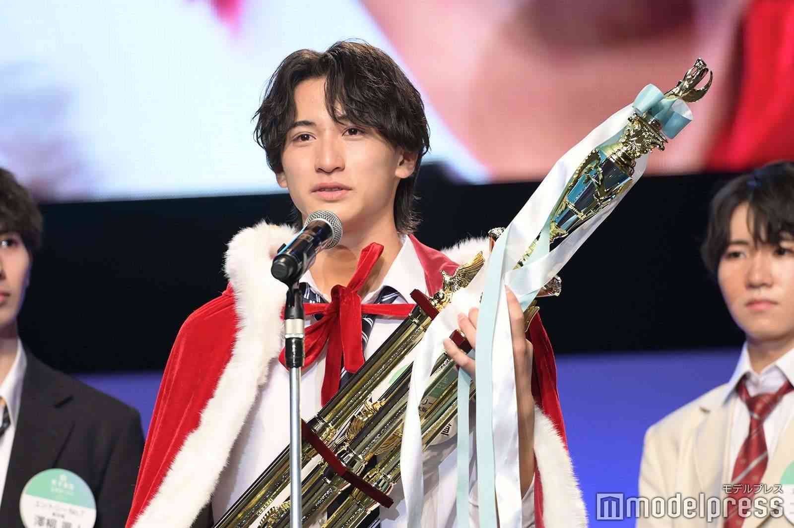 「今日好き」植野花道くん、“日本一イケメン高校生”の栄冠 ステージから客席の彼女に大胆スピーチ「大好きです」＜男子高生ミスターコン2023＞（モデルプレス） - Yahoo!ニュース