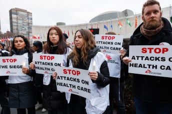 MSF、米国によるガザ停戦決議の拒否権を「人道に反する一票」と批判  | 活動ニュース | 国境なき医師団