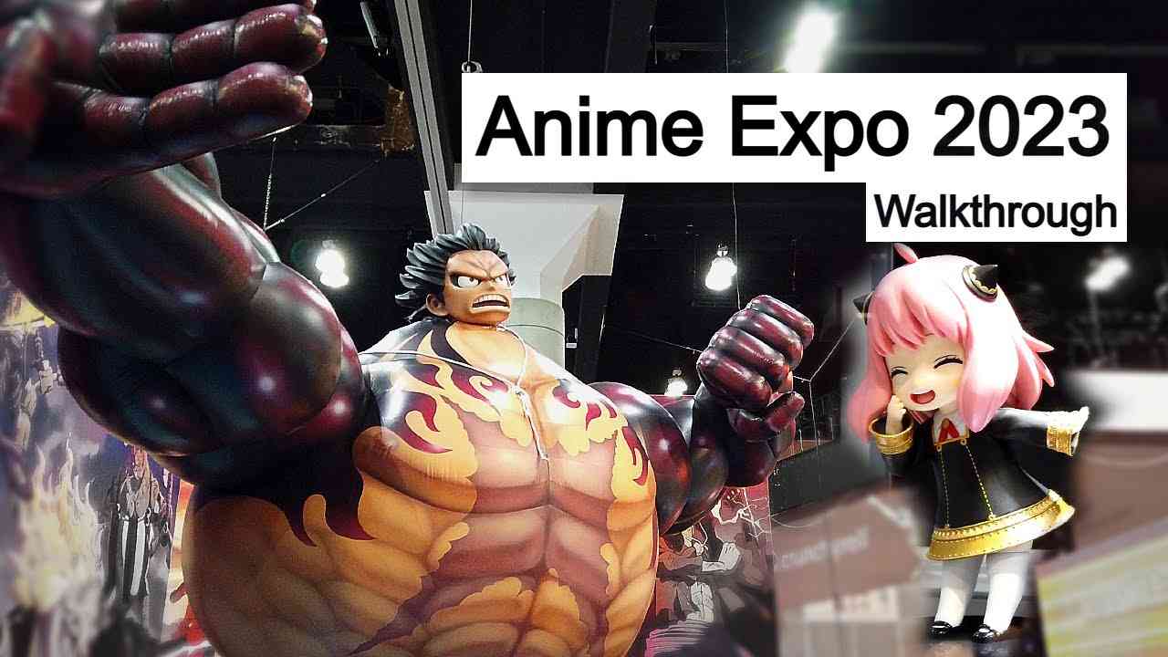 A Captivating Walkthrough of the Ultimate Anime Fan Paradise! - Anime Expo 2023 Exhibit Hall - YouTube