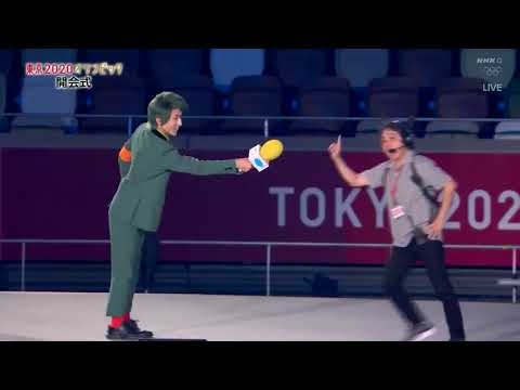 なだぎ武　東京五輪　開会式　寸劇 - YouTube