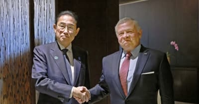 ヨルダンに1億ドル支援表明　首相、ガザ情勢で連携 ｜ 共同通信