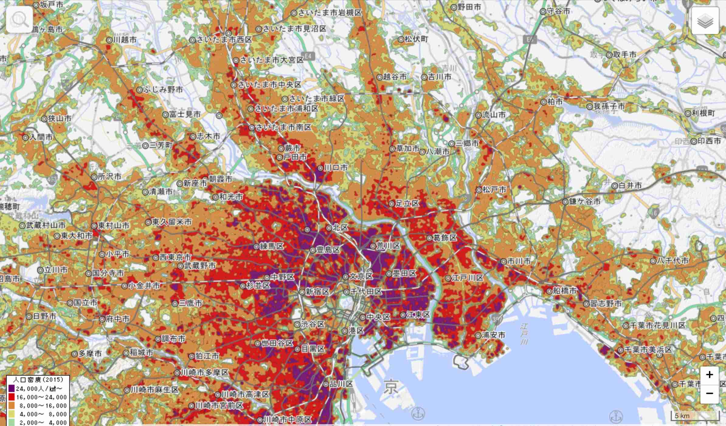地方都市と東京、の差って?