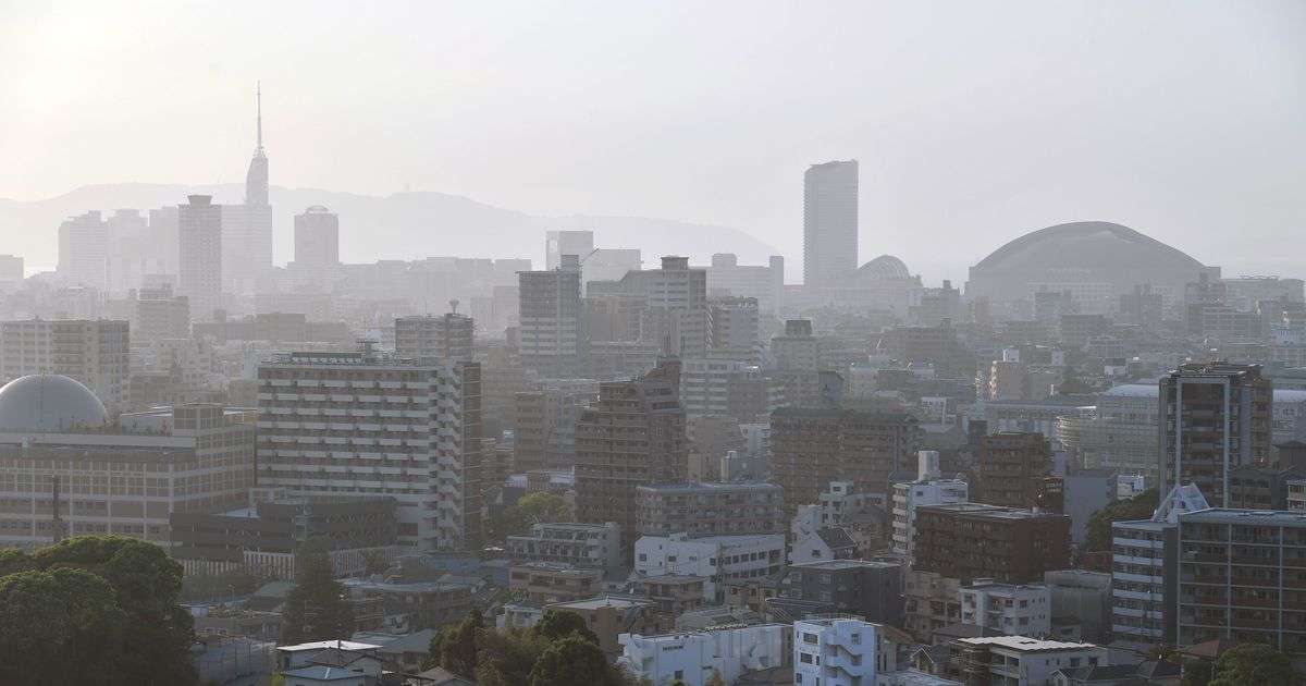 あす大みそか31日午後に黄砂飛来の予測、注意を　福岡市が「黄砂」情報発表｜【西日本新聞me】