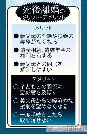 離婚率増加、親族関係はリセット【離婚】を選ぶ妻たちが増加「義理の親の介護や扶養の義務がなくなるのが第一のメリット」