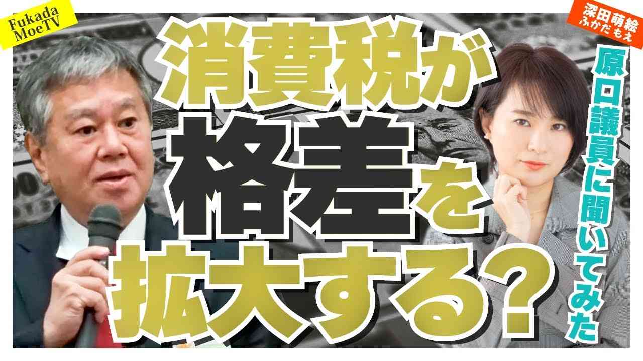 【神回】消費税は格差を拡大装置？　政府の国民騙し手口公開！　　【原口一博議員に聞いてみた】 - YouTube