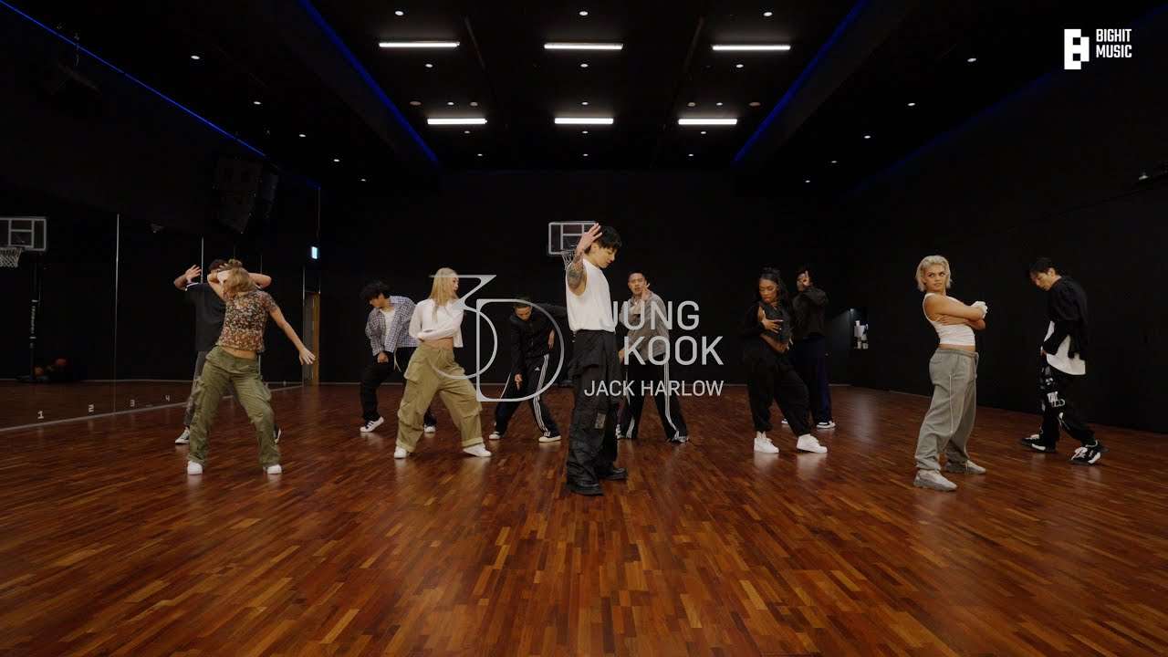[CHOREOGRAPHY] 정국 (Jung Kook) '3D (feat. Jack Harlow)’ Dance Practice - YouTube