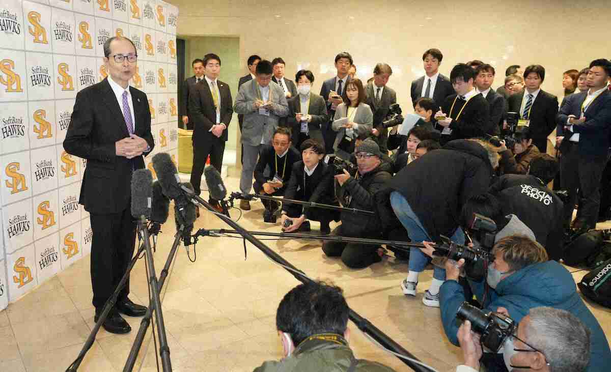王貞治ソフトバンク球団会長が選手を軽んじるわけがない「甲斐野っていうのが…」報道を憤る― スポニチ Sponichi Annex 野球