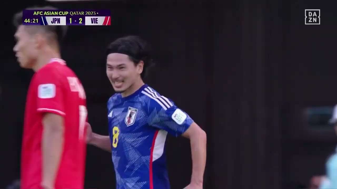 【速報】南野拓実が2点目！日本が前半のうちに追いつく！！｜AFCアジアカップ 日本×ベトナム - YouTube