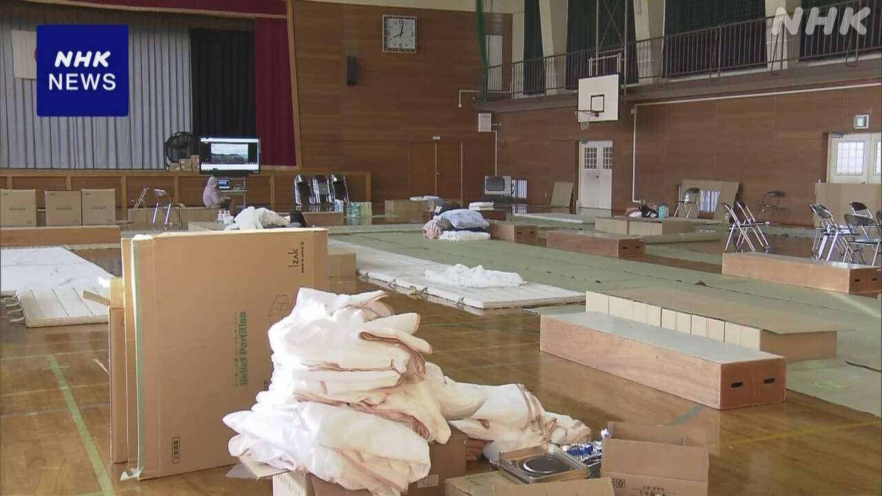 【避難状況 2日】石川 富山県内で計約3万人避難（午後3時半） | NHK | 令和6年能登半島地震