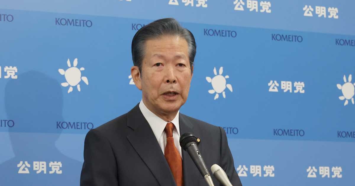 戦闘機輸出、公明・山口那津男代表「勝手に決めつけるべきでない」　与党実務者協議巡り - 産経ニュース