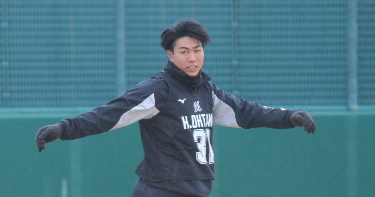 ロッテＤ２位・大谷輝龍が〝大谷翔平超え〟目指す　まずは自己最速を更新「１６０キロを出す」 - サンスポ