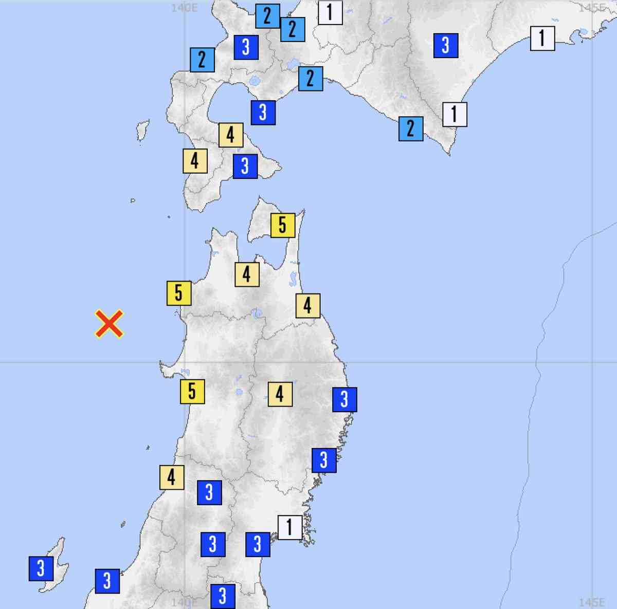 日本海中部地震 - Wikipedia