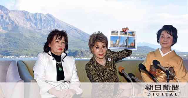 デヴィ夫人「桜島の景観、損なう」　鹿児島県の新体育館構想に反対 [鹿児島県]：朝日新聞デジタル